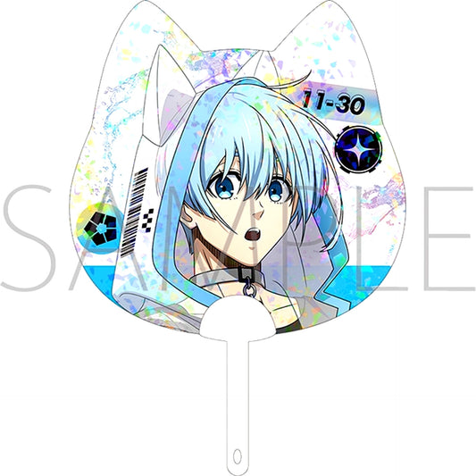 Blue Lock Season 2 Clear Fan / Yo Hiori Cyber Cat [NEW]