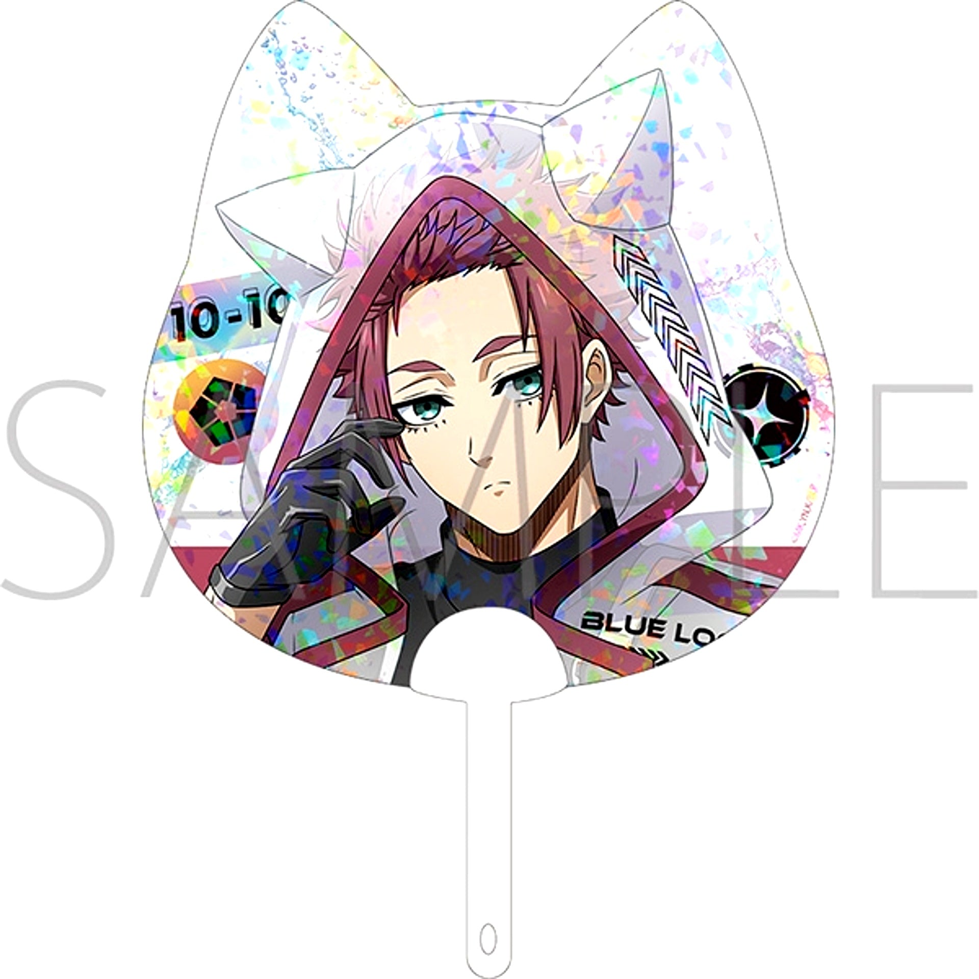Blue Lock Season 2 Clear Fan / Sae Itoshi Cyber Cat [NEW]