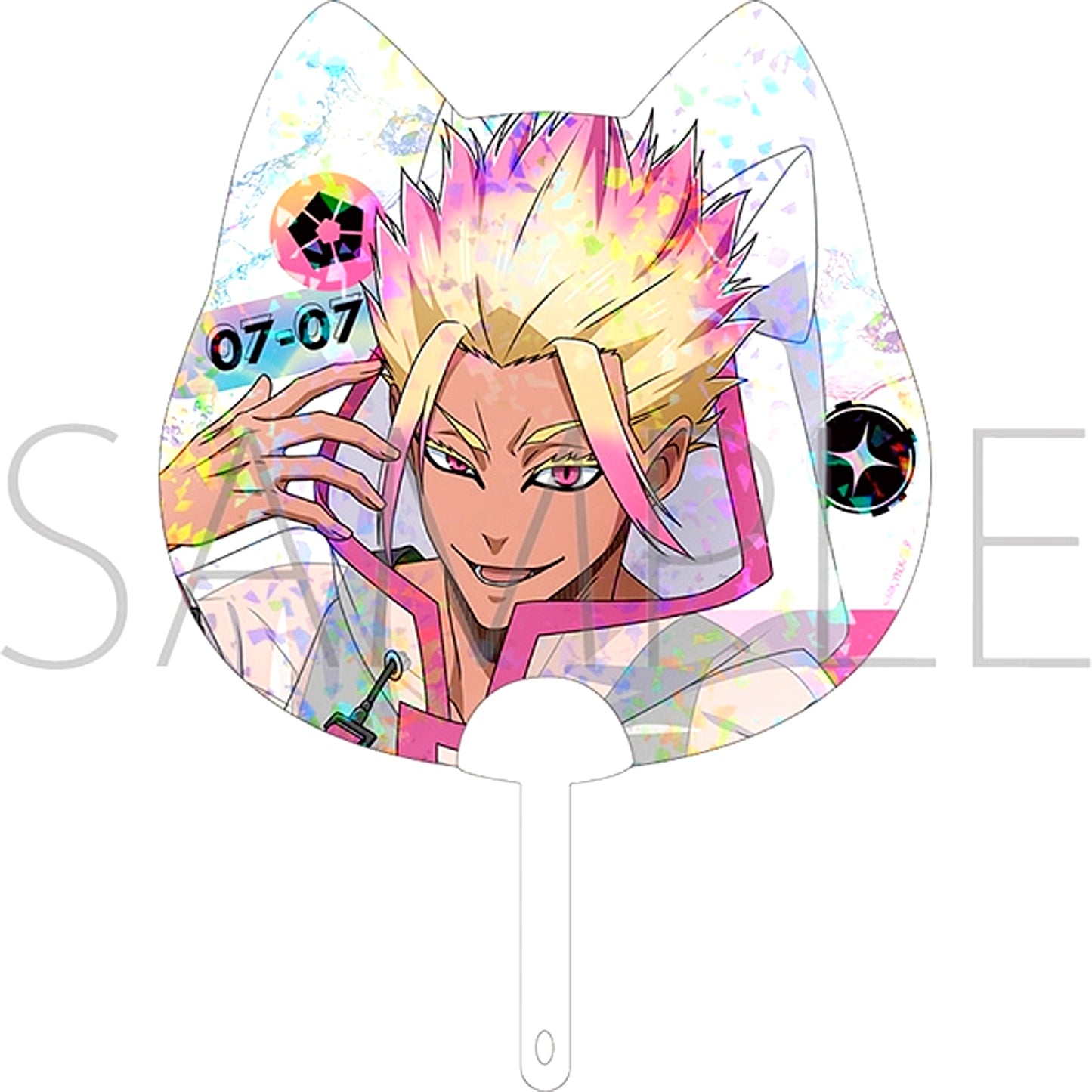Blue Lock Season 2 Clear Fan / Ryusei Shido Cyber Cat [NEW]
