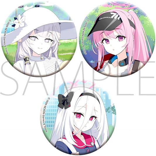 Blue Archive Button Set / Super Phenomenon Task Force Goods - Badge [NEW]