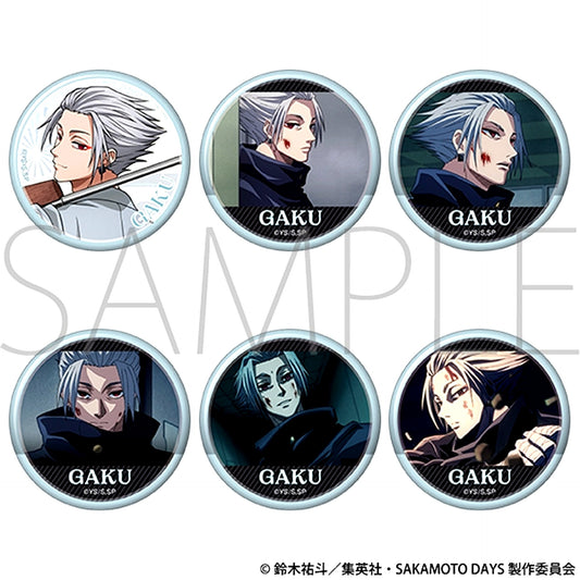 TV Anime SAKAMOTO DAYS Lots of Gaku Chara Badge Collection [NEW]