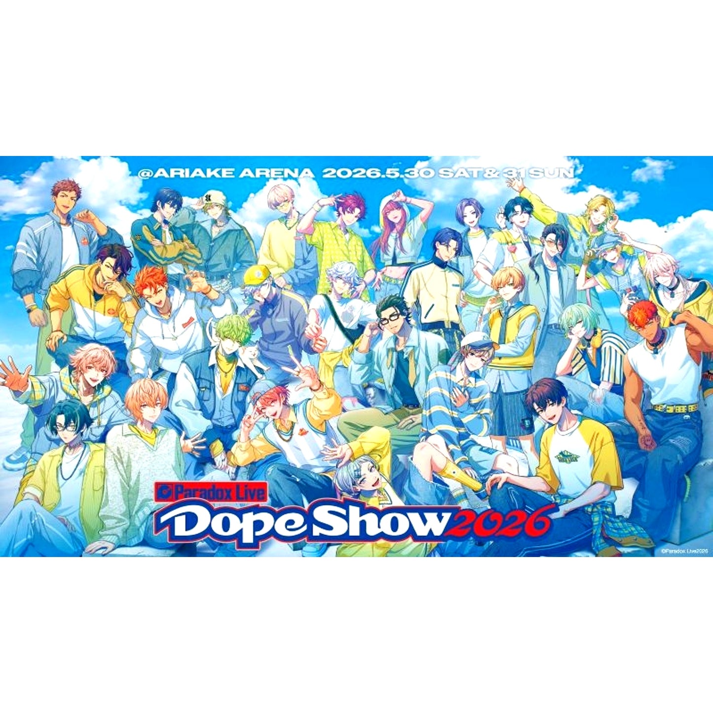 Paradox Live Dope Show 2026 Blu-ray animate Limited Set [NEW]