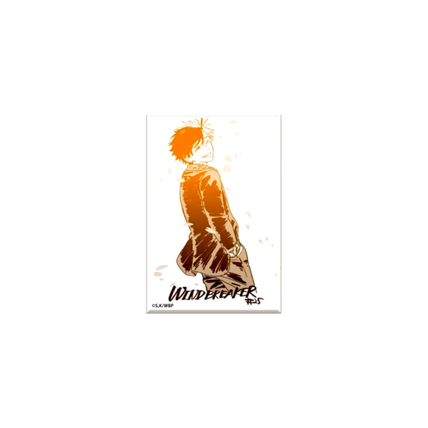WIND BREAKER Season 1&2 Recording Script Illustration Square Magnet [Haruka Sakura B] [NEW]