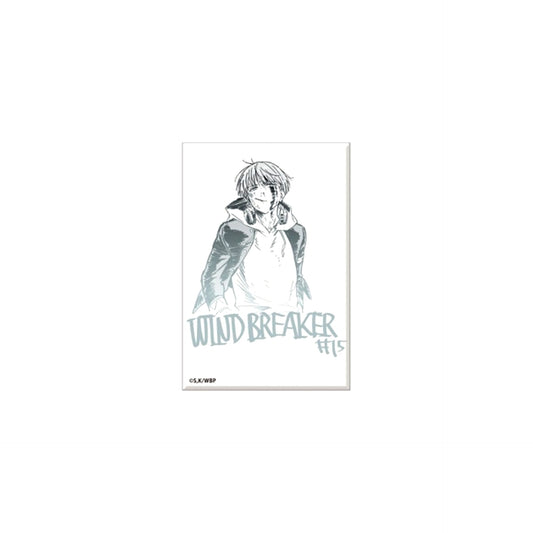 WIND BREAKER Season 1&2 Recording Script Illustration Square Magnet [Ren Kaji] [NEW]
