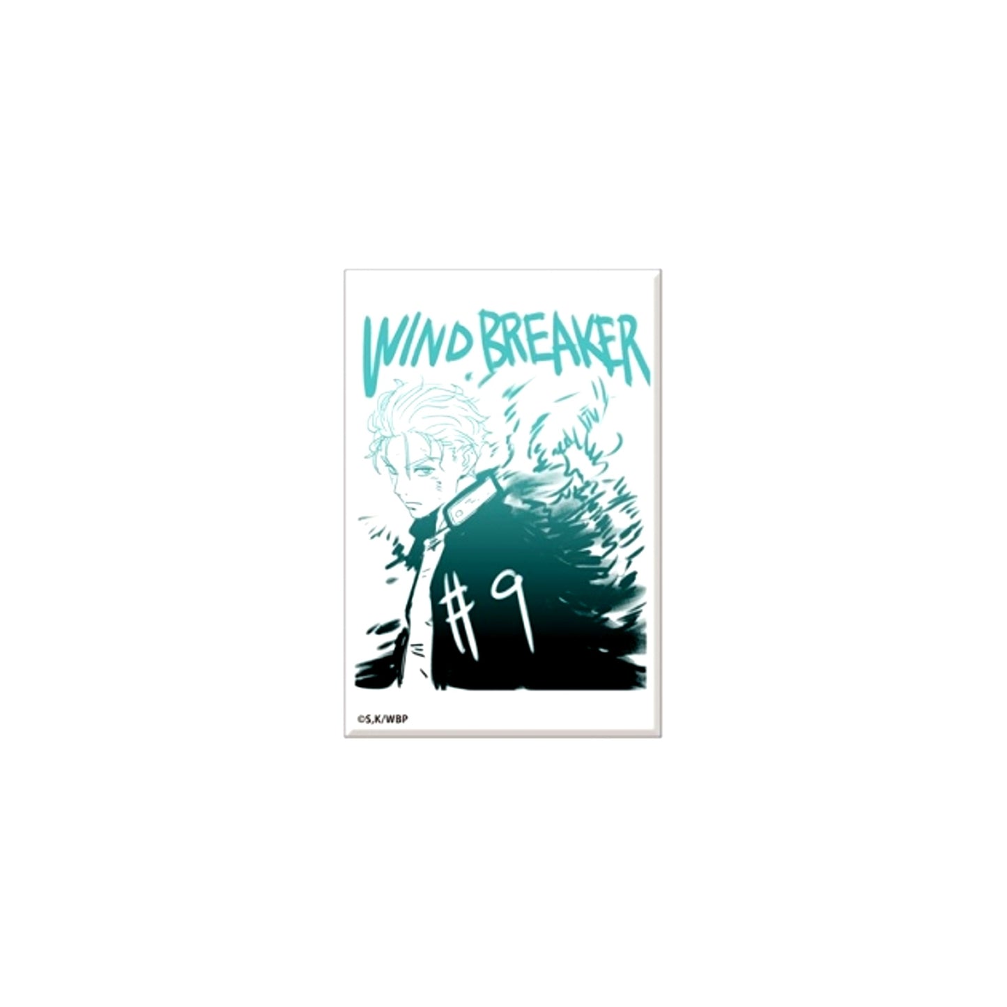 WIND BREAKER Season 1&2 Voice Recording Script Illustration Square Magnet (Hajime Umemiya) [NEW]