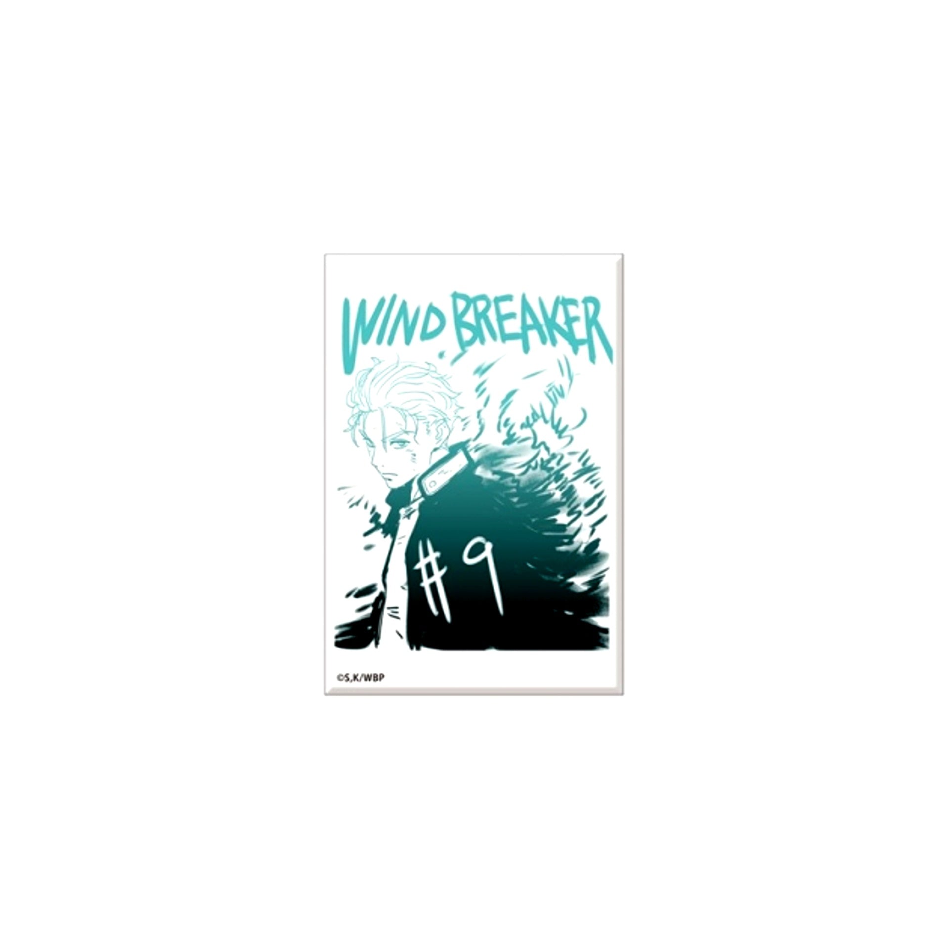 WIND BREAKER Season 1&2 Voice Recording Script Illustration Square Magnet (Hajime Umemiya) [NEW]