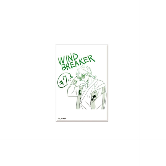 WIND BREAKER Season 1&2 Recording Script Illustration Square Magnet [Jo Togame] [NEW]