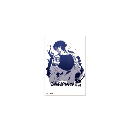 WIND BREAKER Season 1&2 Dubbing Script Illustration Square Magnet [Yamato Endo] [NEW]