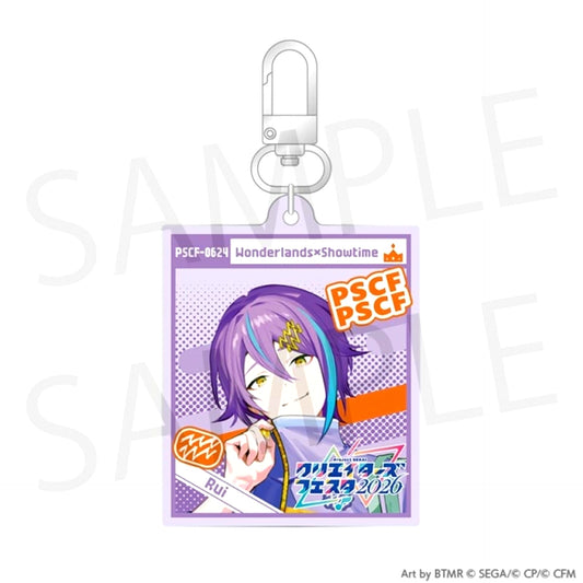 Hatsune Miku: Colorful Stage! Project Sekai Creators Festa 2026 Acrylic Keychain Rui Kamishiro [NEW]