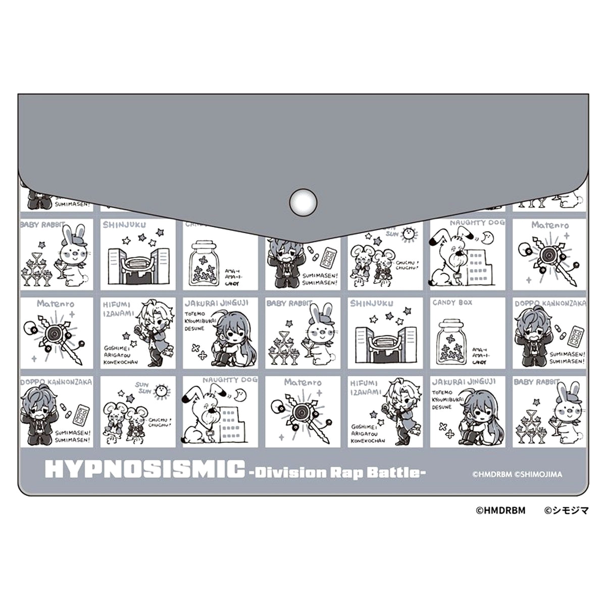 Movie Hypnosis Mic -Division Rap Battle- Shimojima Retro Fancy Collection Envelope Case Matenrou [NEW]