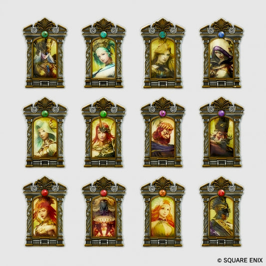 FINAL FANTASY XIV Frame Magnet <The Twelve of Eorzea> [NEW]