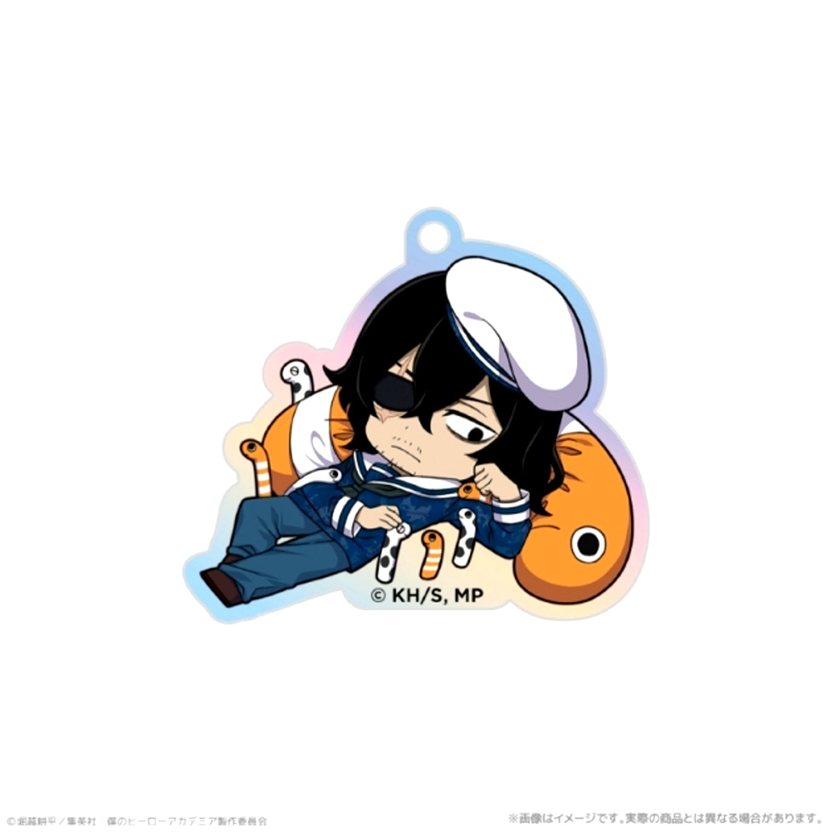 Anime My Hero Academia Aurora Acrylic Keychain_Shota Aizawa Together with Sea Creatures PLUS ULTRA [NEW]
