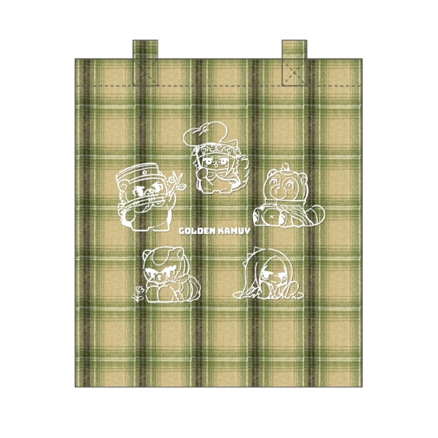 Golden Kamuy Animal Fourze -Harappa- Tote Bag 1 Green [NEW]