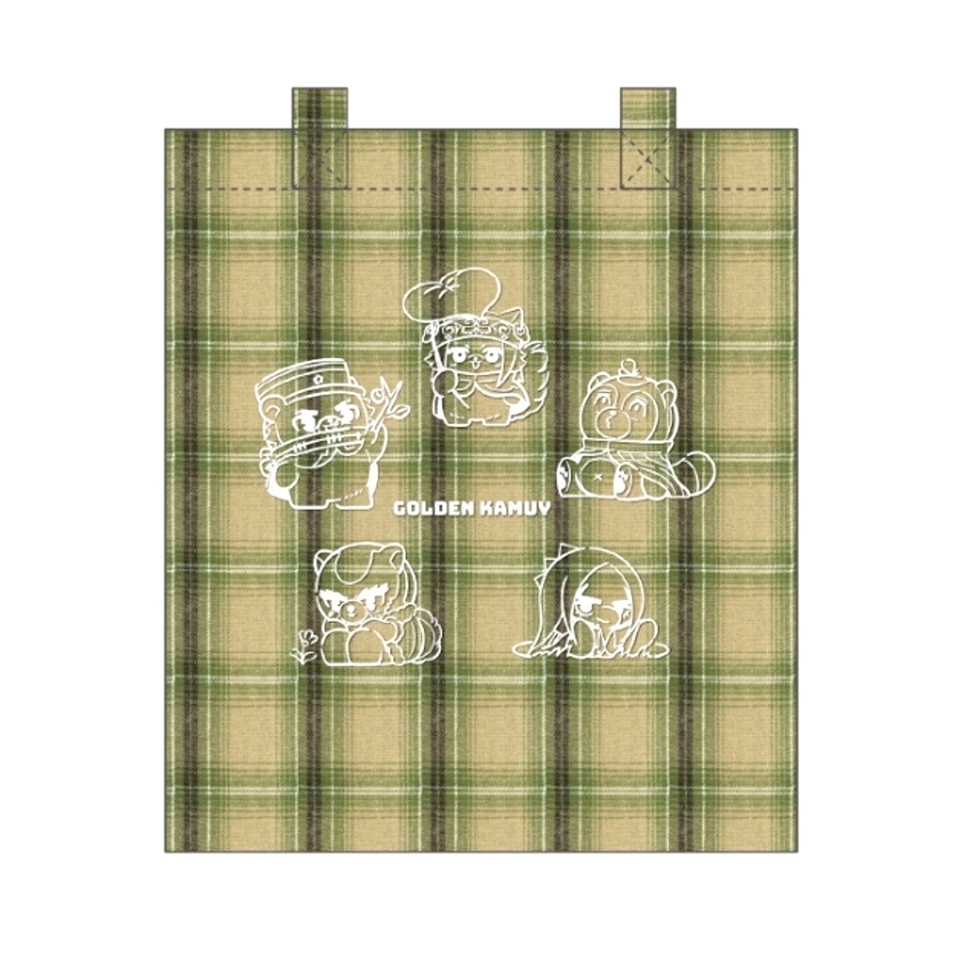 Golden Kamuy Animal Fourze -Harappa- Tote Bag 1 Green [NEW]