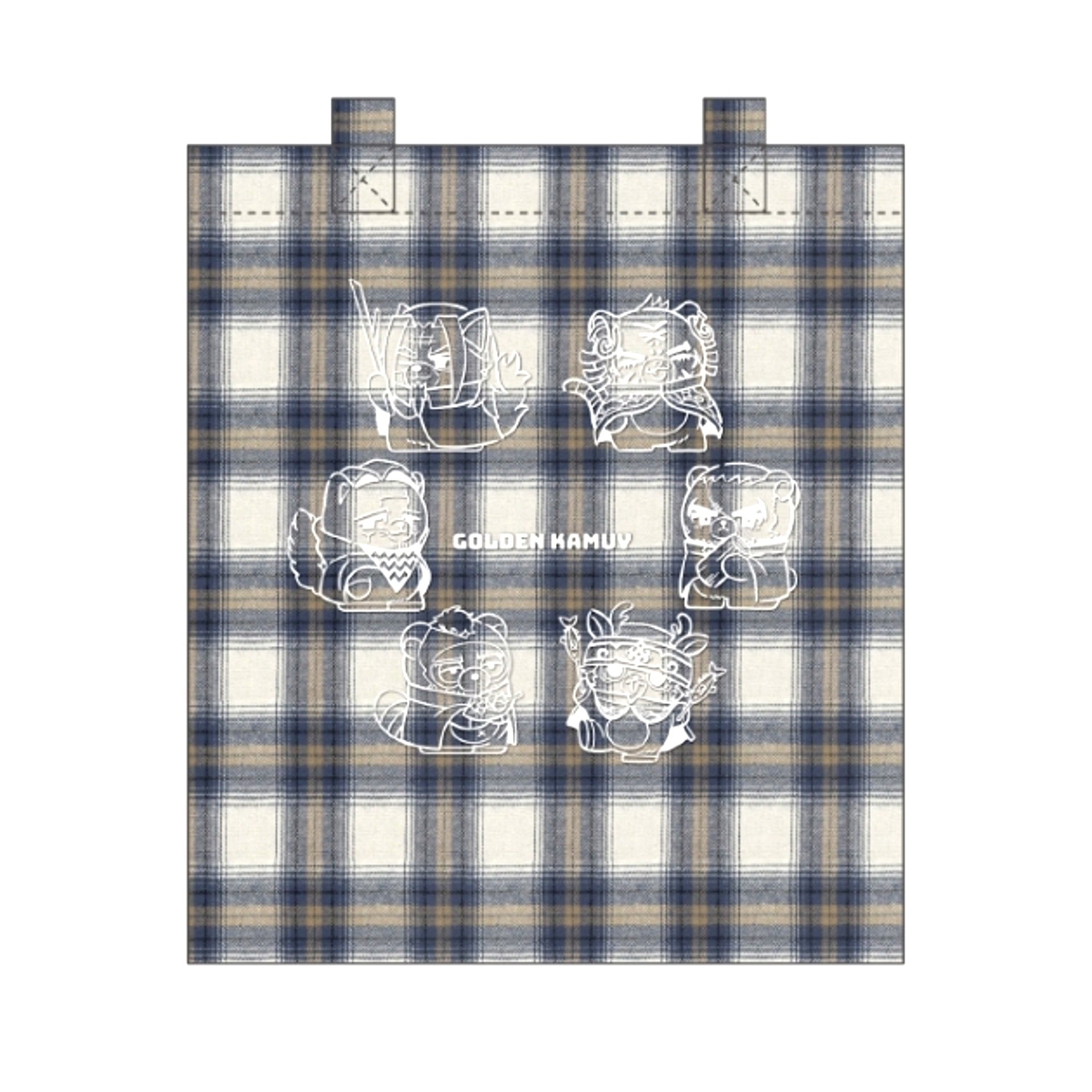 Golden Kamuy Animal Fourze -Harappa- Tote Bag 2 Blue [NEW]