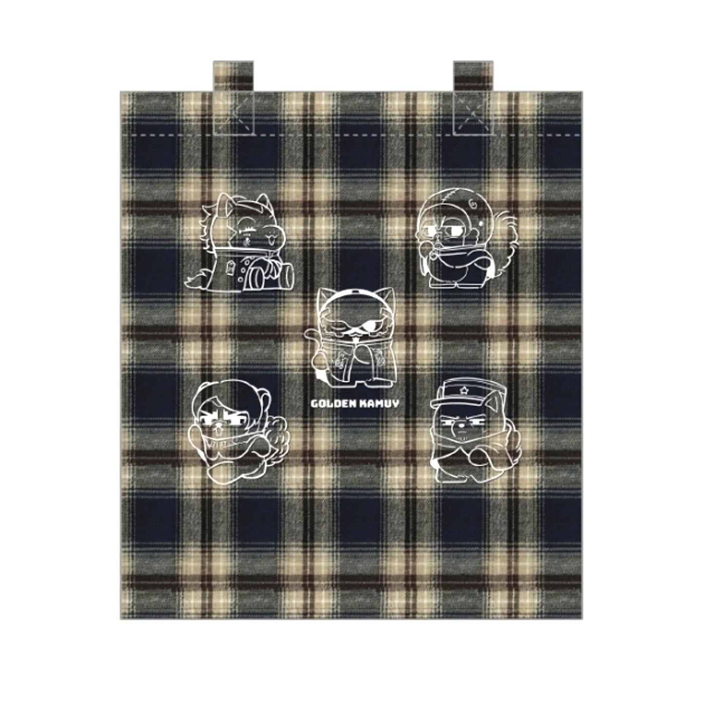Golden Kamuy Animal Fourze -Harappa (Meadow)- Tote Bag 4 Navy [NEW]