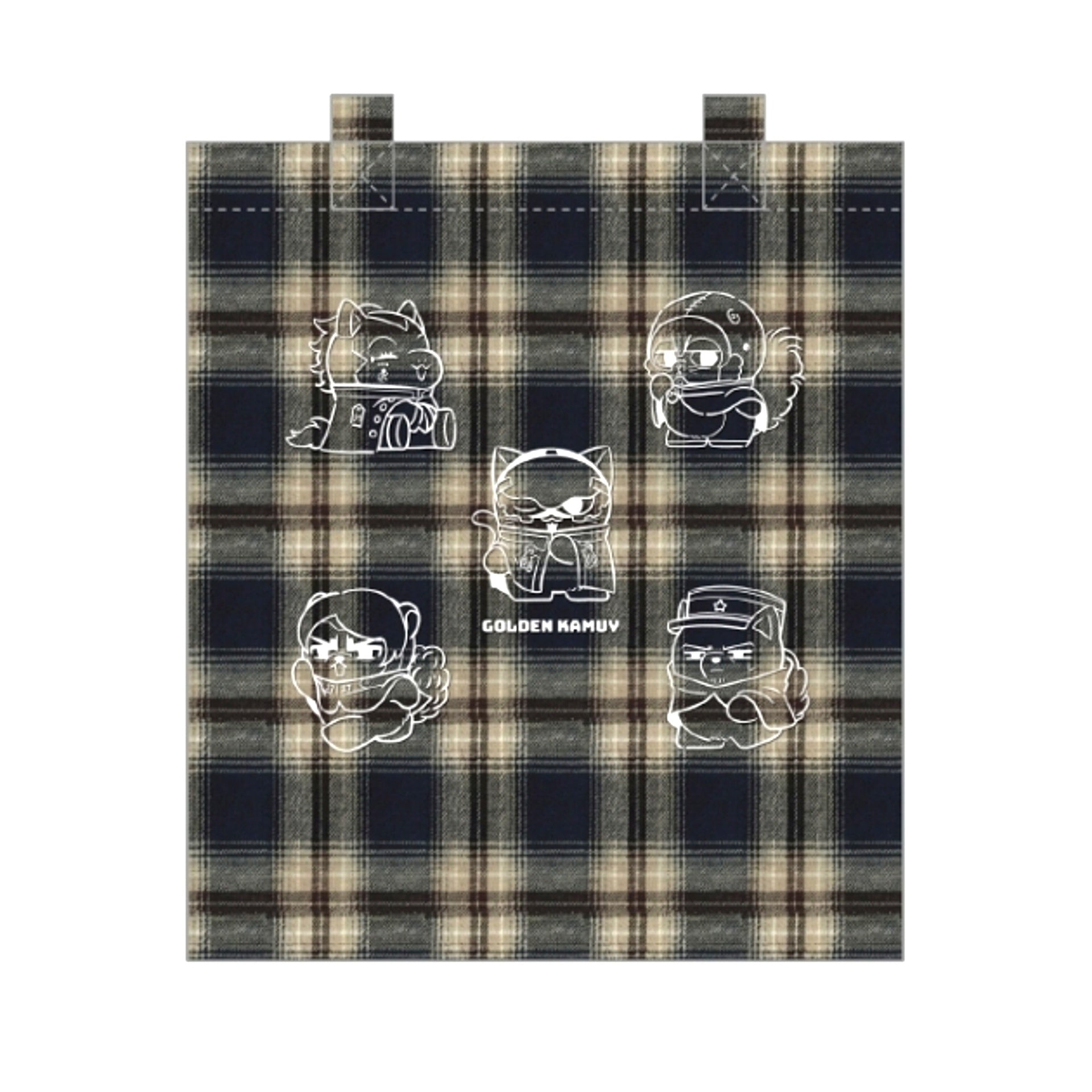Golden Kamuy Animal Fourze -Harappa (Meadow)- Tote Bag 4 Navy [NEW]