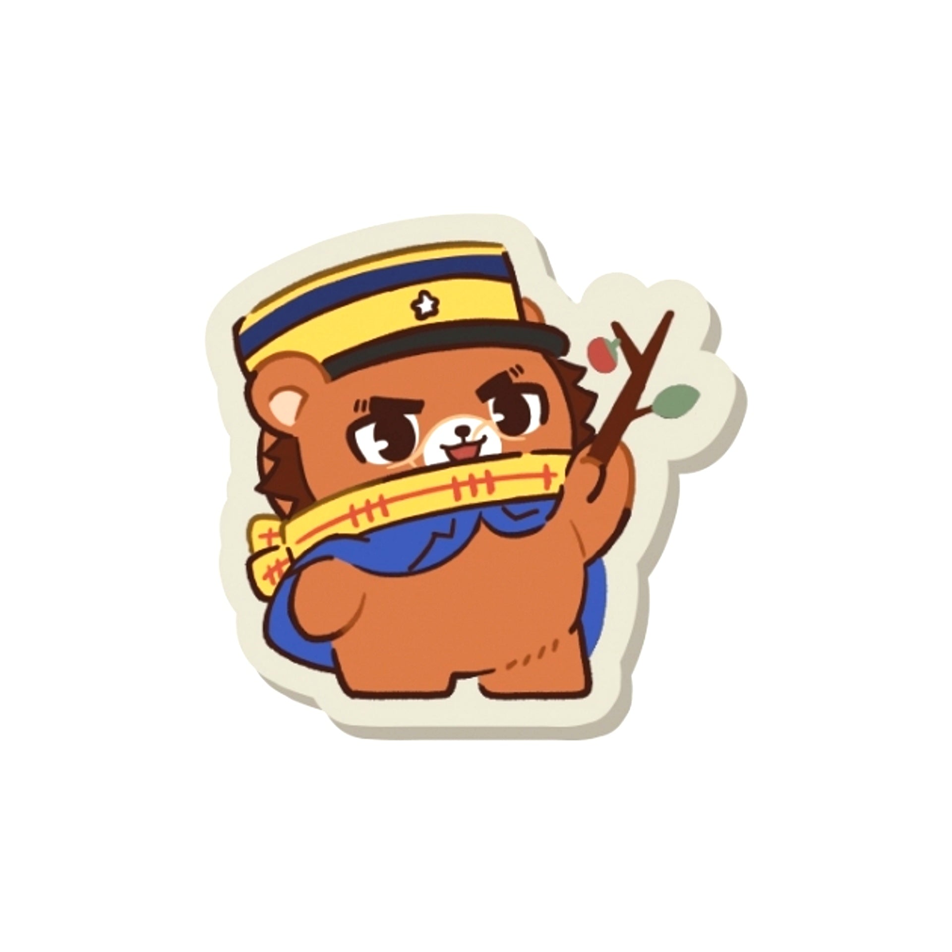 Golden Kamuy Animal Fourze -Harappa (Meadow)- Embroidered Patch Badge 1. Saichi Sugimoto [NEW]