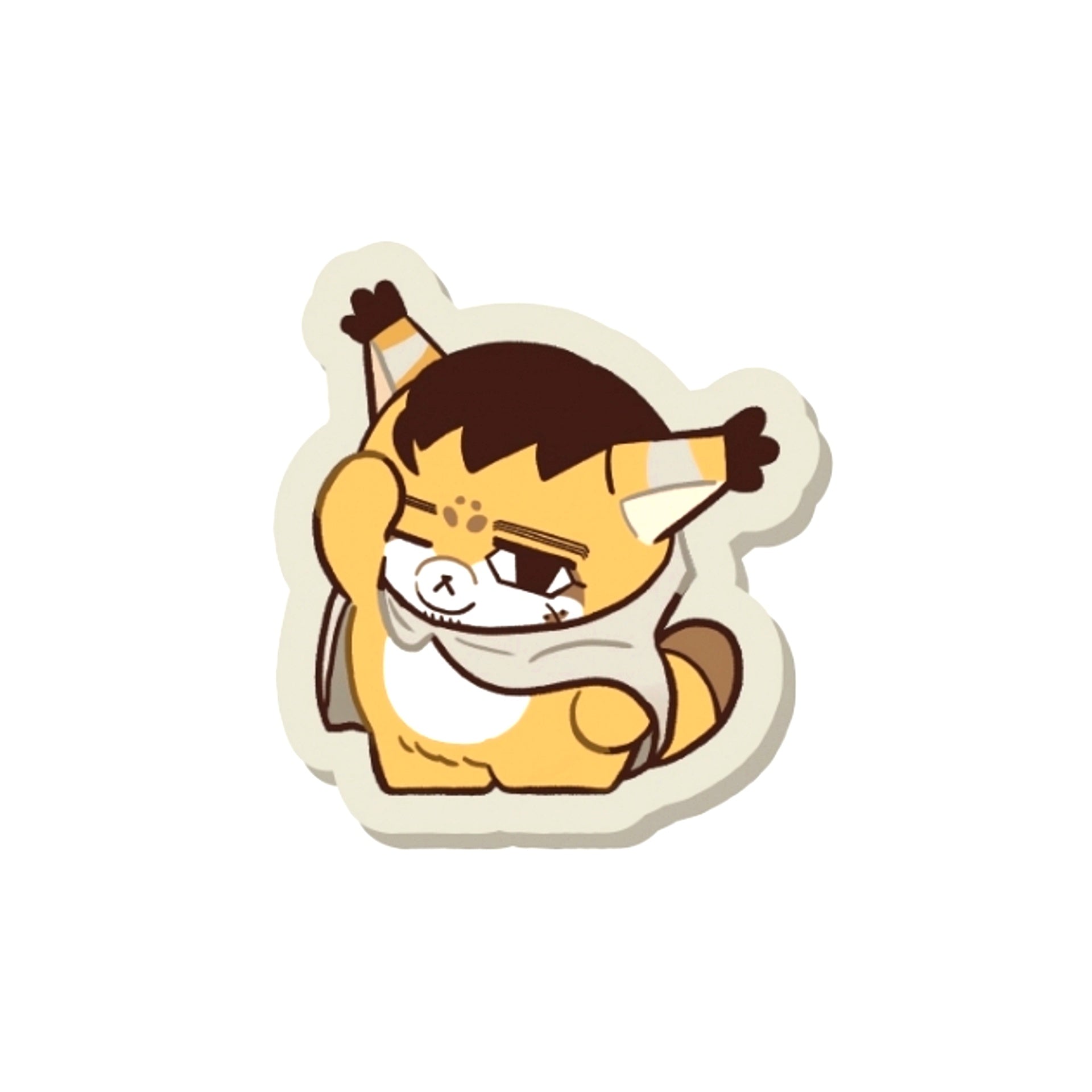 Golden Kamuy Animal Fourze -Harappa (Meadow)- Embroidered Patch Badge 6. Hyakunosuke Ogata [NEW]
