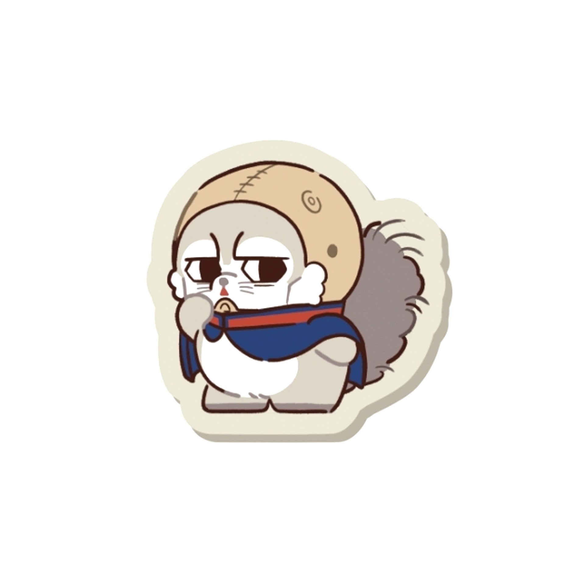 Golden Kamuy Animal Fourze -Harappa- Embroidered Patch Badge 8. Kohei Nikaido [NEW]