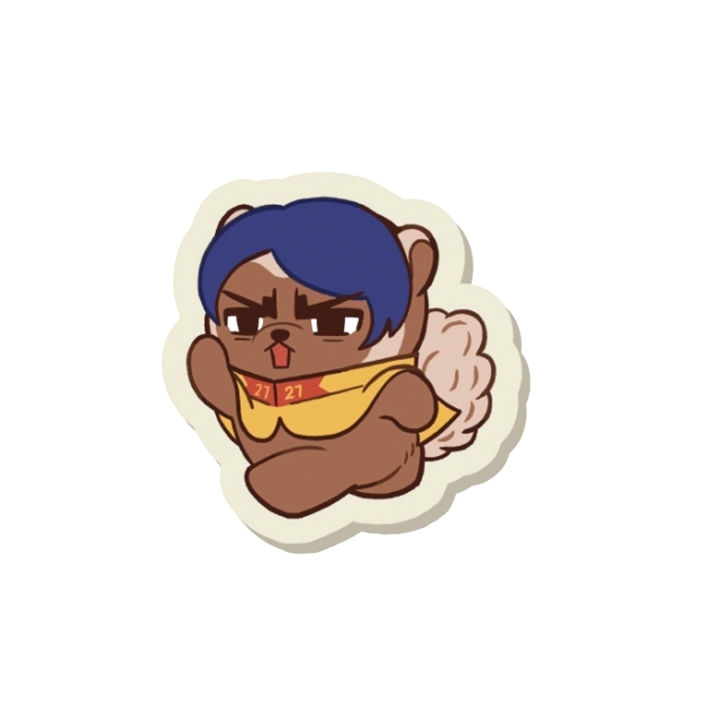 Golden Kamuy Animal Fourze -Harappa (Meadow)- Embroidered Patch Badge 11. Ensign Koito [NEW]