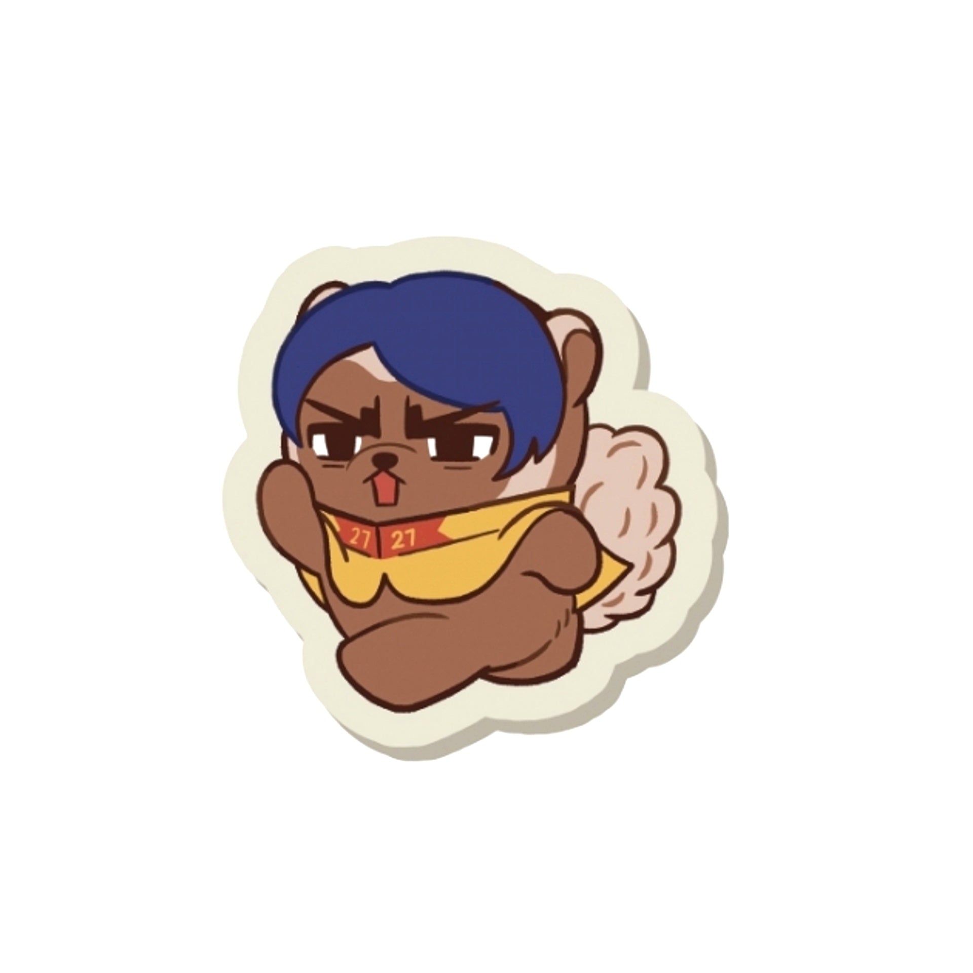 Golden Kamuy Animal Fourze -Harappa (Meadow)- Embroidered Patch Badge 11. Ensign Koito [NEW]