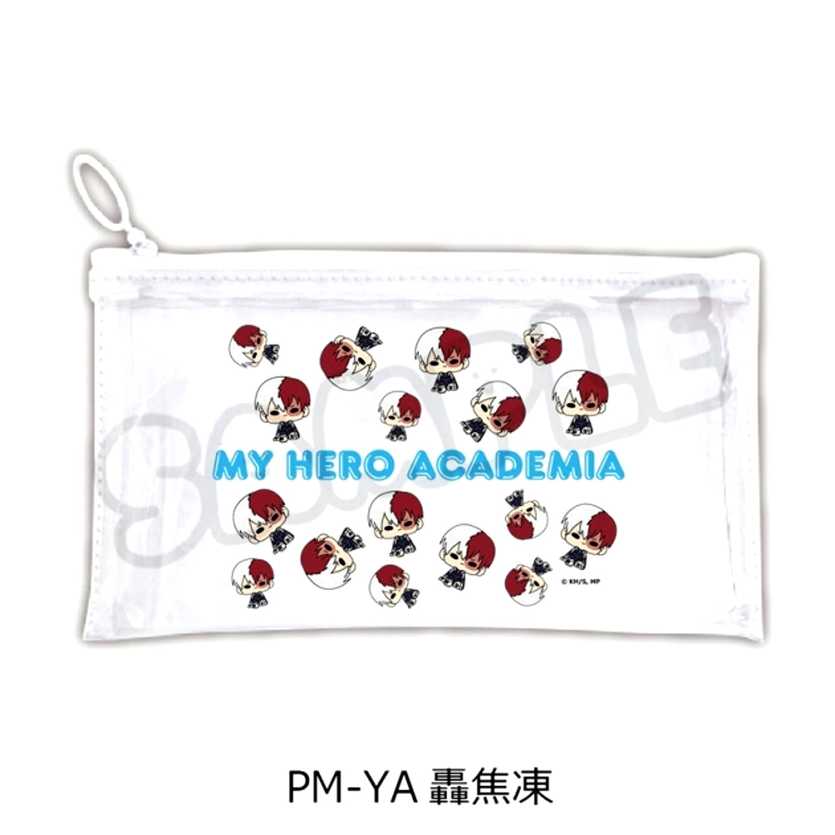 TV Anime My Hero Academia POTEmocho Vol.3 Flat Clear Pouch PM-YA (Shoto Todoroki) [NEW]