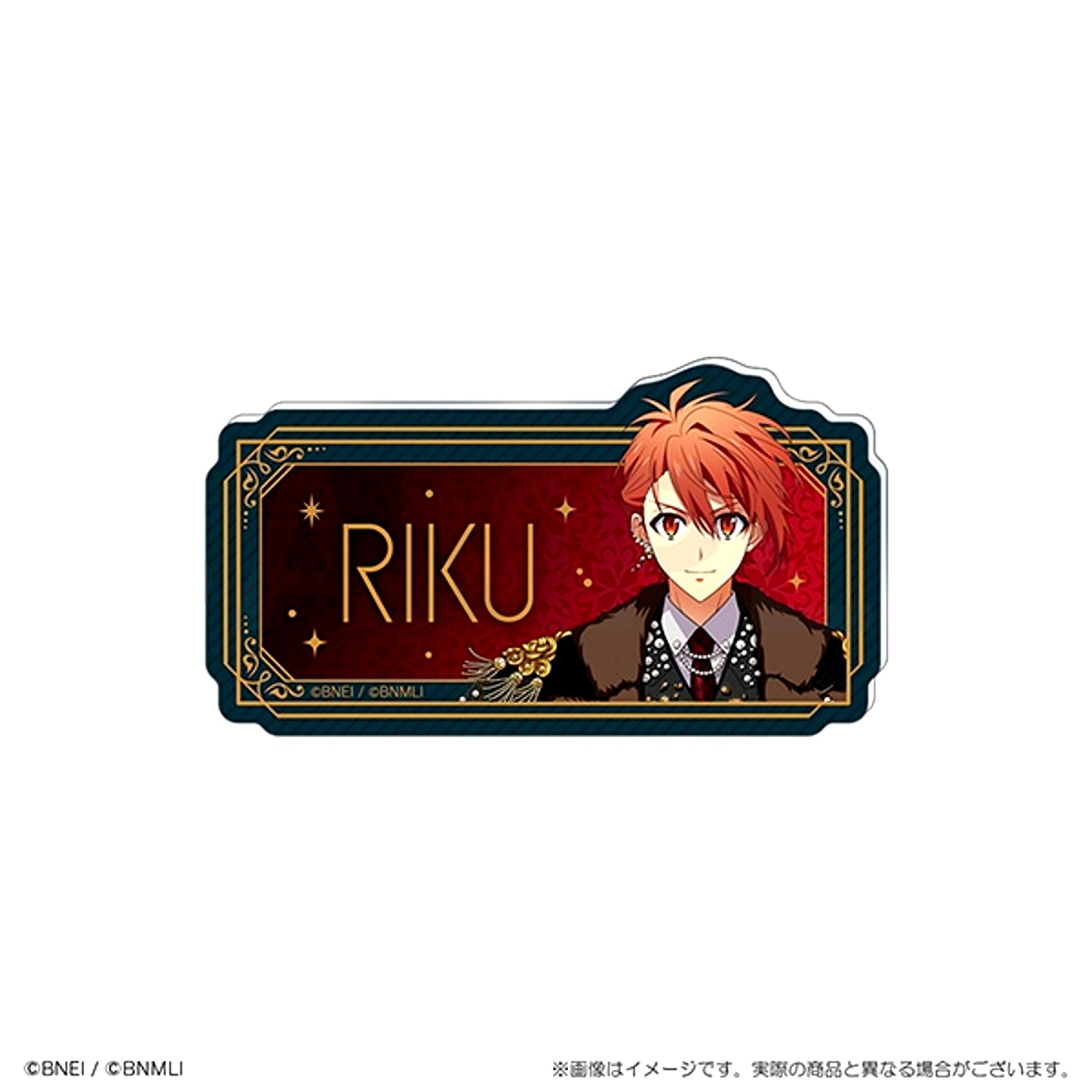 IDOLiSH7 IDOLiSH7 EXPO 2026 DECENNIUM Acrylic Badge Riku Nanase Goods - Bache [NEW]