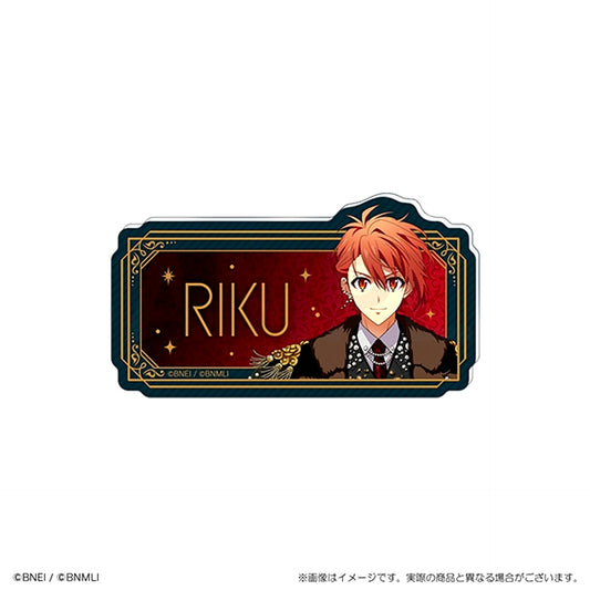 IDOLiSH7 IDOLiSH7 EXPO 2026 DECENNIUM Acrylic Badge Riku Nanase Goods - Bache [NEW]