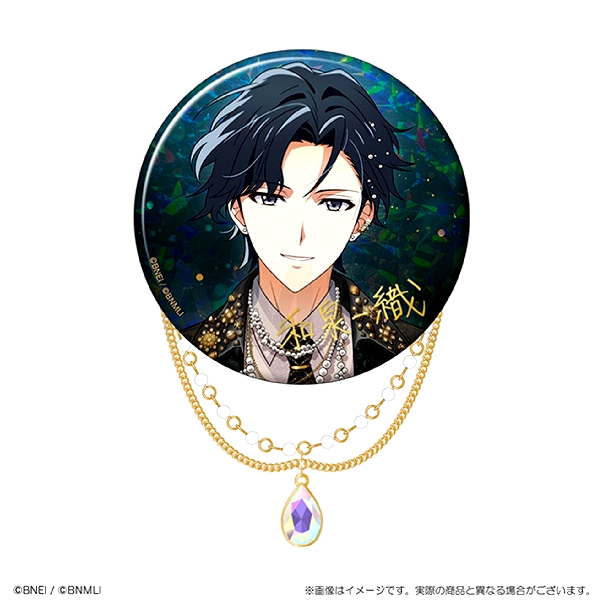IDOLiSH7 EXPO 2026 "DECENNIUM" Can Badge with Chain Iori Izumi [NEW]