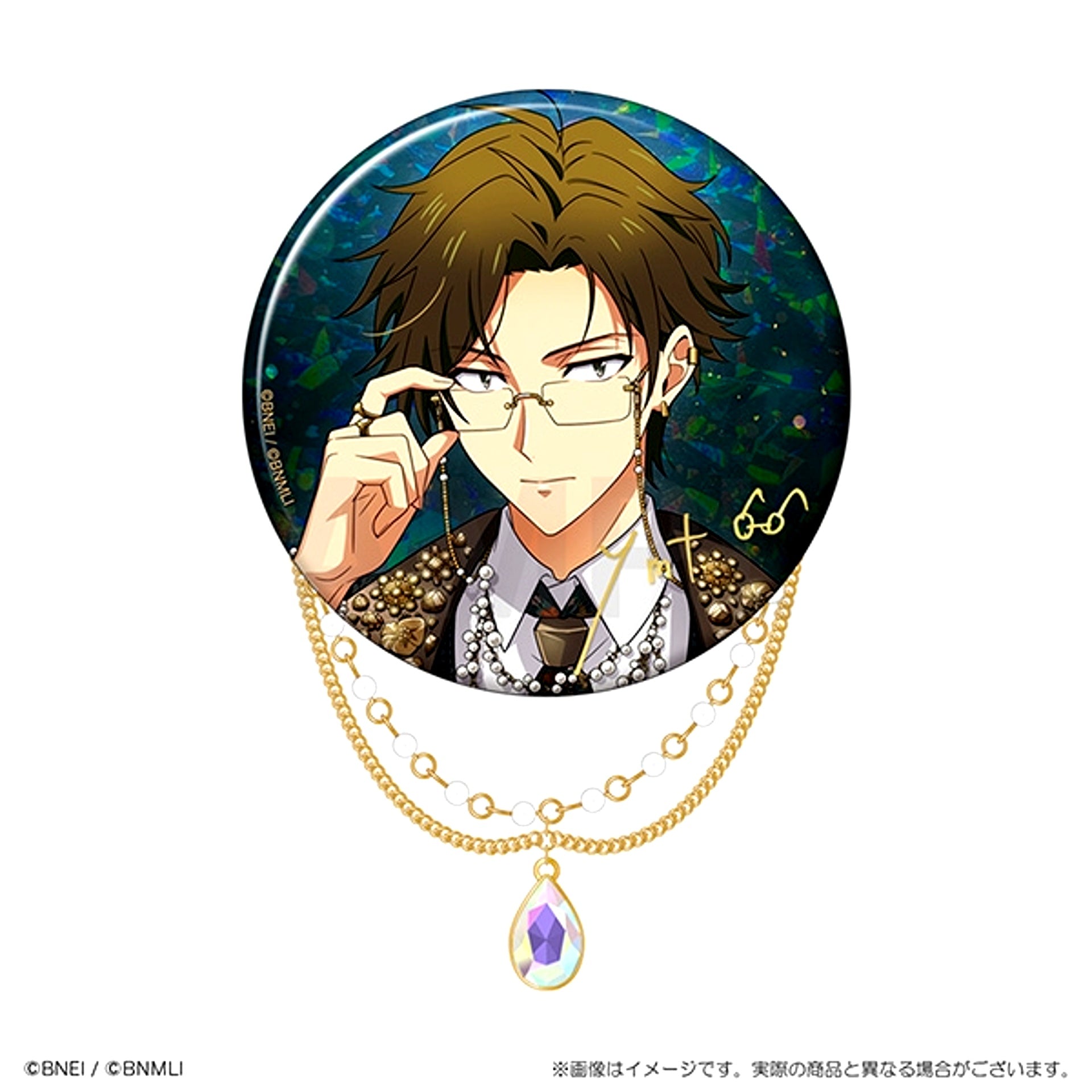 IDOLiSH7 EXPO 2026 "DECENNIUM" Can Badge with Chain Yamato Nikaido [NEW]