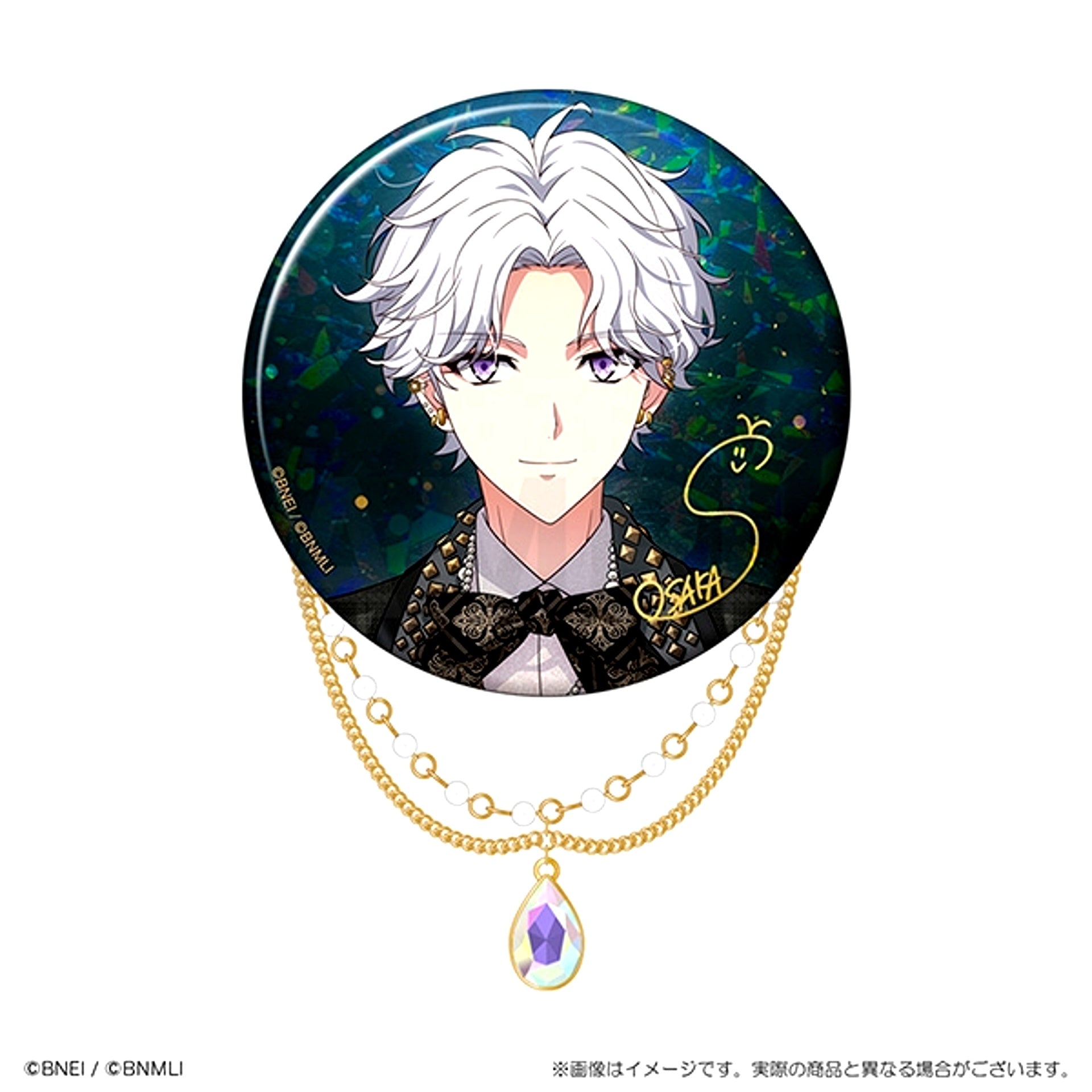 IDOLiSH7 EXPO 2026 "DECENNIUM" Can Badge with Chain Sogo Osaka [NEW]