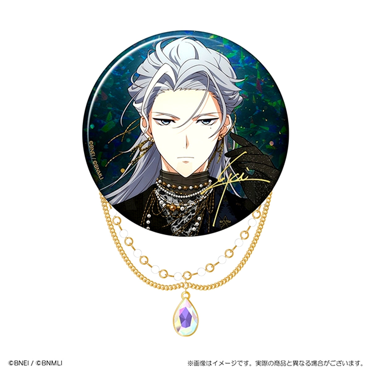 IDOLiSH7 AiNana EXPO 2026 DECENNIUM Can Badge with Chain Tenn [NEW]