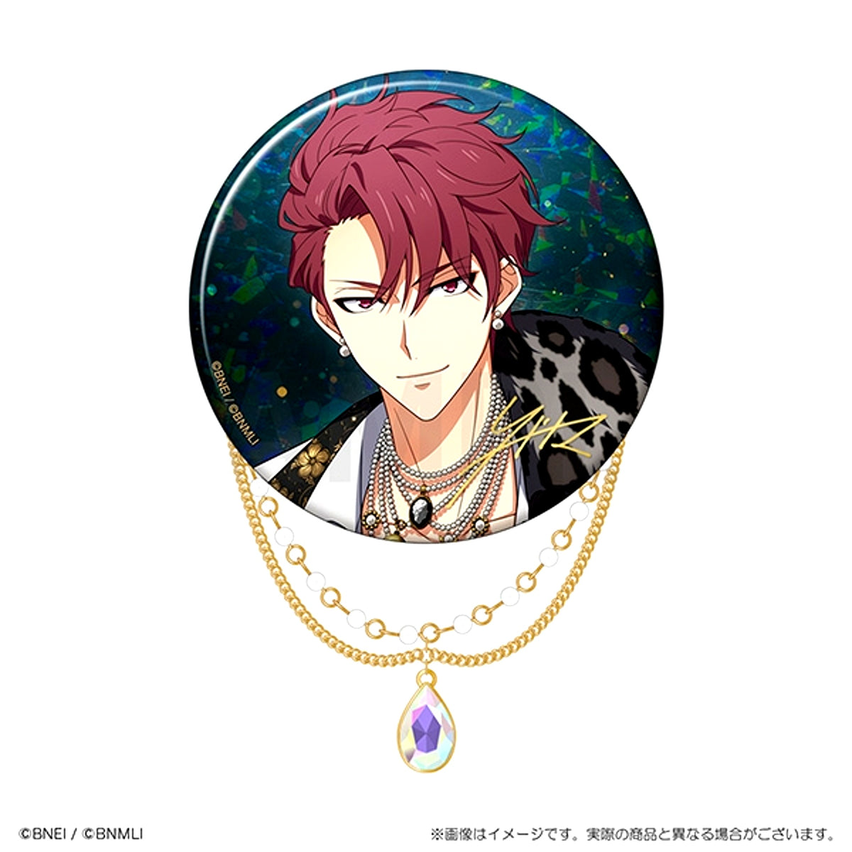 IDOLiSH7 EXPO 2026 "DECENNIUM" Can Badge with Chain Toma Inumaru [NEW]