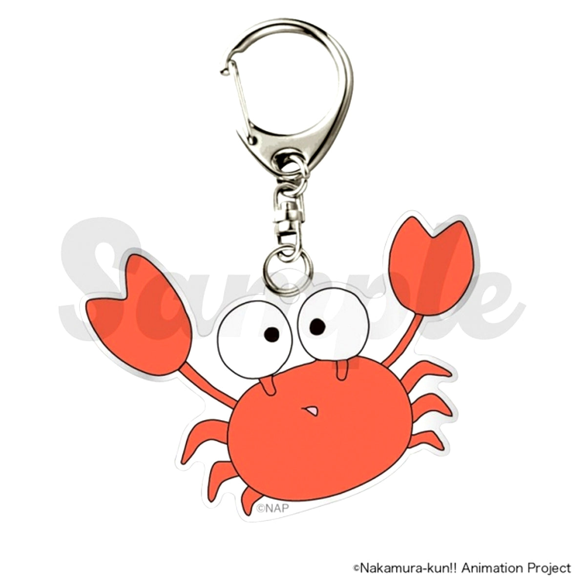 TV Animation Go For It, Nakamura!! Crab Keychain [NEW]