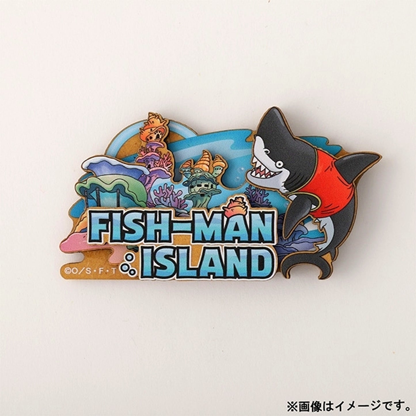 ONE PIECE Souvenir Magnet / Fish-Man Island Arc (Reissue) [NEW]