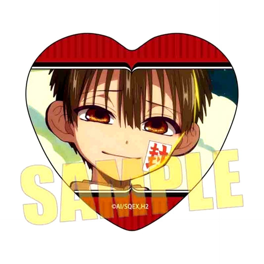 TV Anime Toilet-Bound Hanako-kun Season 2 Memories Heart Button Part3 Hanako-kun B Goods - Badge [NEW]