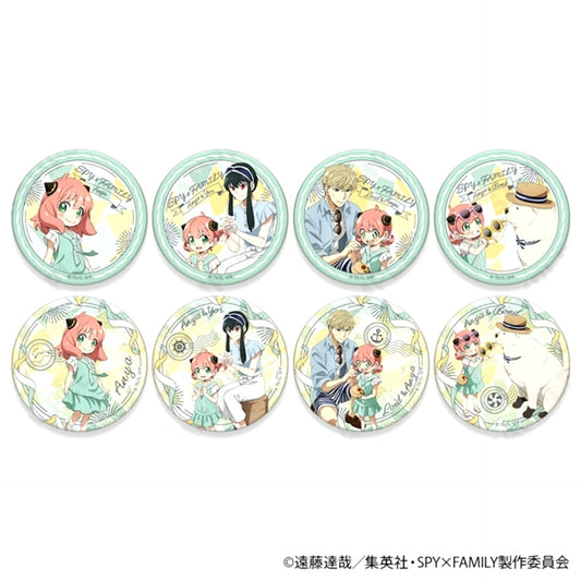 TV Anime SPY x FAMILY Trading Can Badge [Summer Odekeke] [NEW]