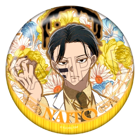 Togen Anki: Dark Demon of Paradise Angels and Devils Vintage Series Can Badge Naito Mudano [NEW]