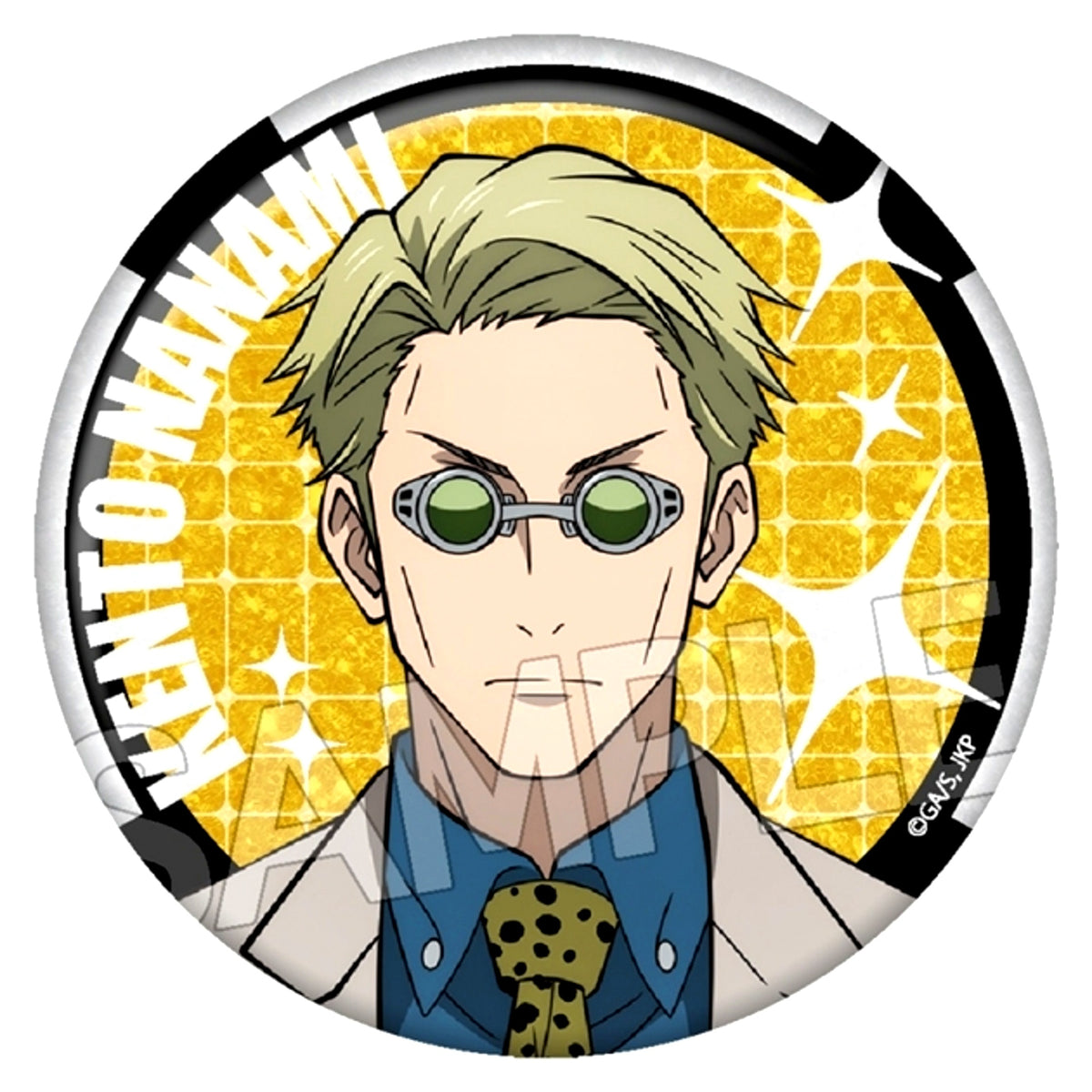 Jujutsu Kaisen 5th Anniversary Glitter Can Badge Kento Nanami [NEW]