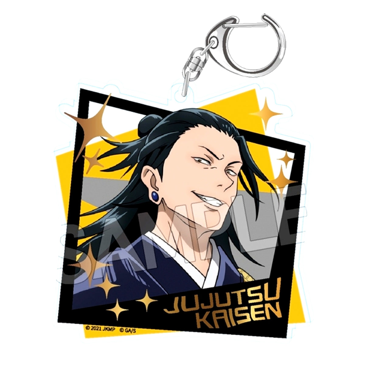 Jujutsu Kaisen 5th Anniversary Foil Stamped Acrylic Keychain Suguru Geto (Jujutsu Kaisen 0: The Movie) [NEW]