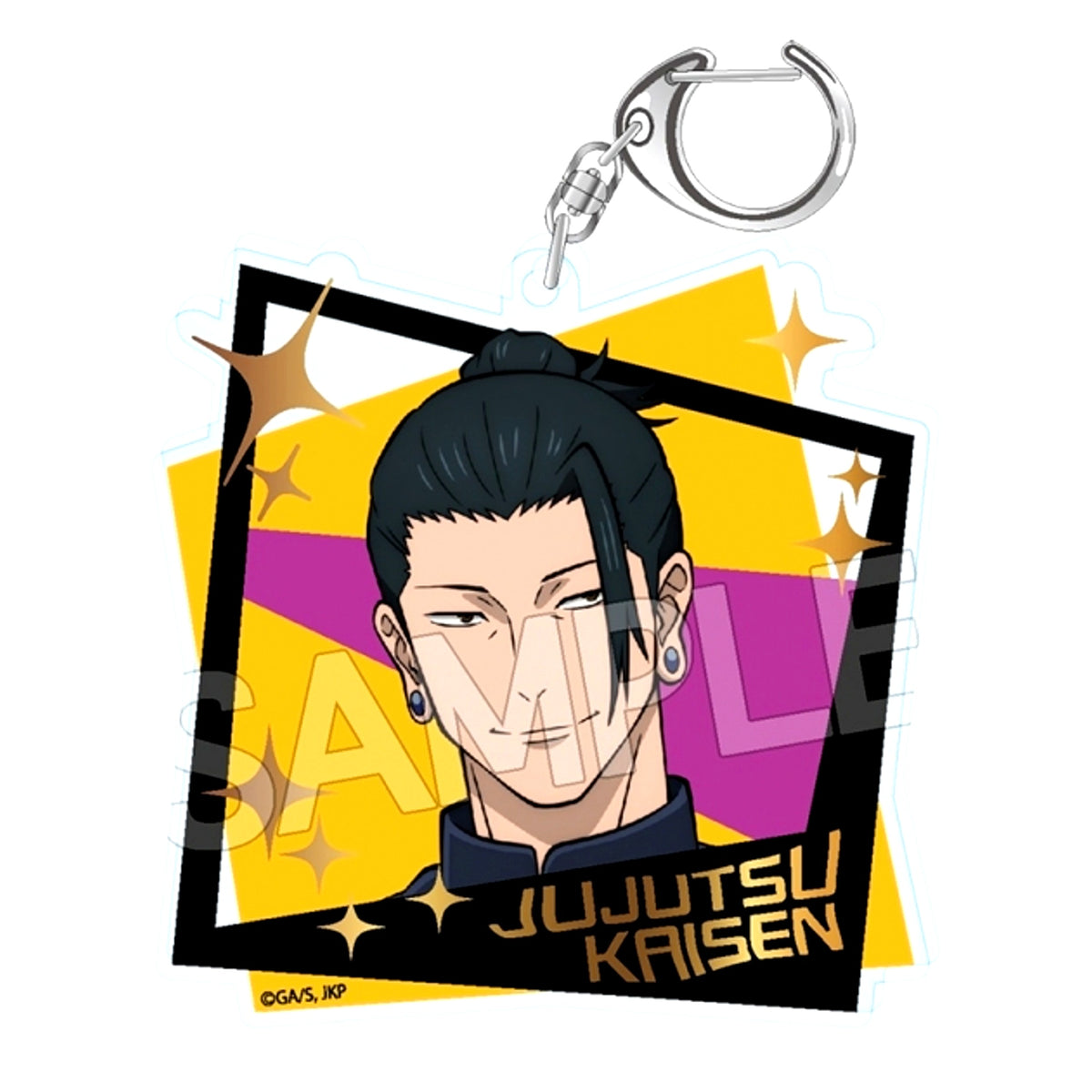 Jujutsu Kaisen 5th Anniversary Foil Stamped Acrylic Keychain Suguru Geto (Hidden Inventory / Premature Death) [NEW]