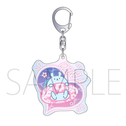 SQ Acrylic Keychain /Lizz/QUELL/TSUKINO SPLASH NIGHT Goods - Keychain [NEW]