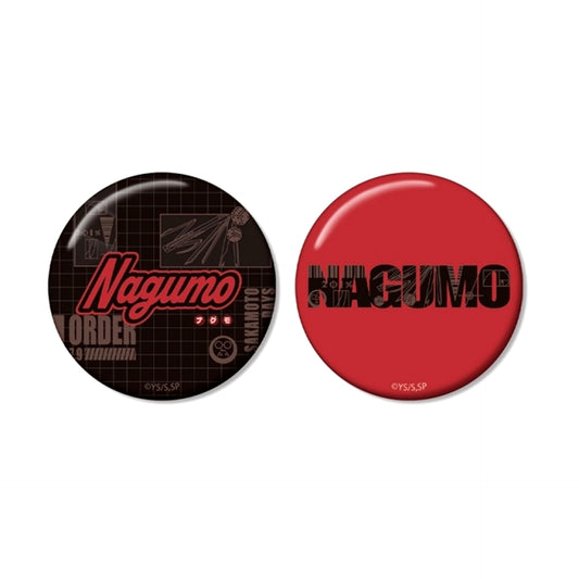 TV Anime SAKAMOTO DAYS Nagumo ar-Unity Motif Name Design Set of 2 Buttons Goods - Badge [NEW]