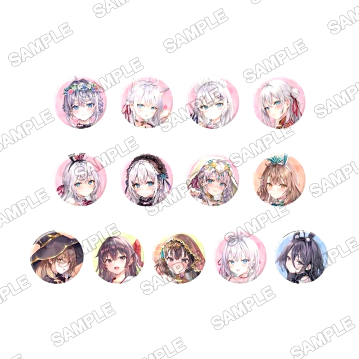 Alya Sometimes Hides Her Feelings in Russian Trading Hologram Button Goods - Badge [NEW]