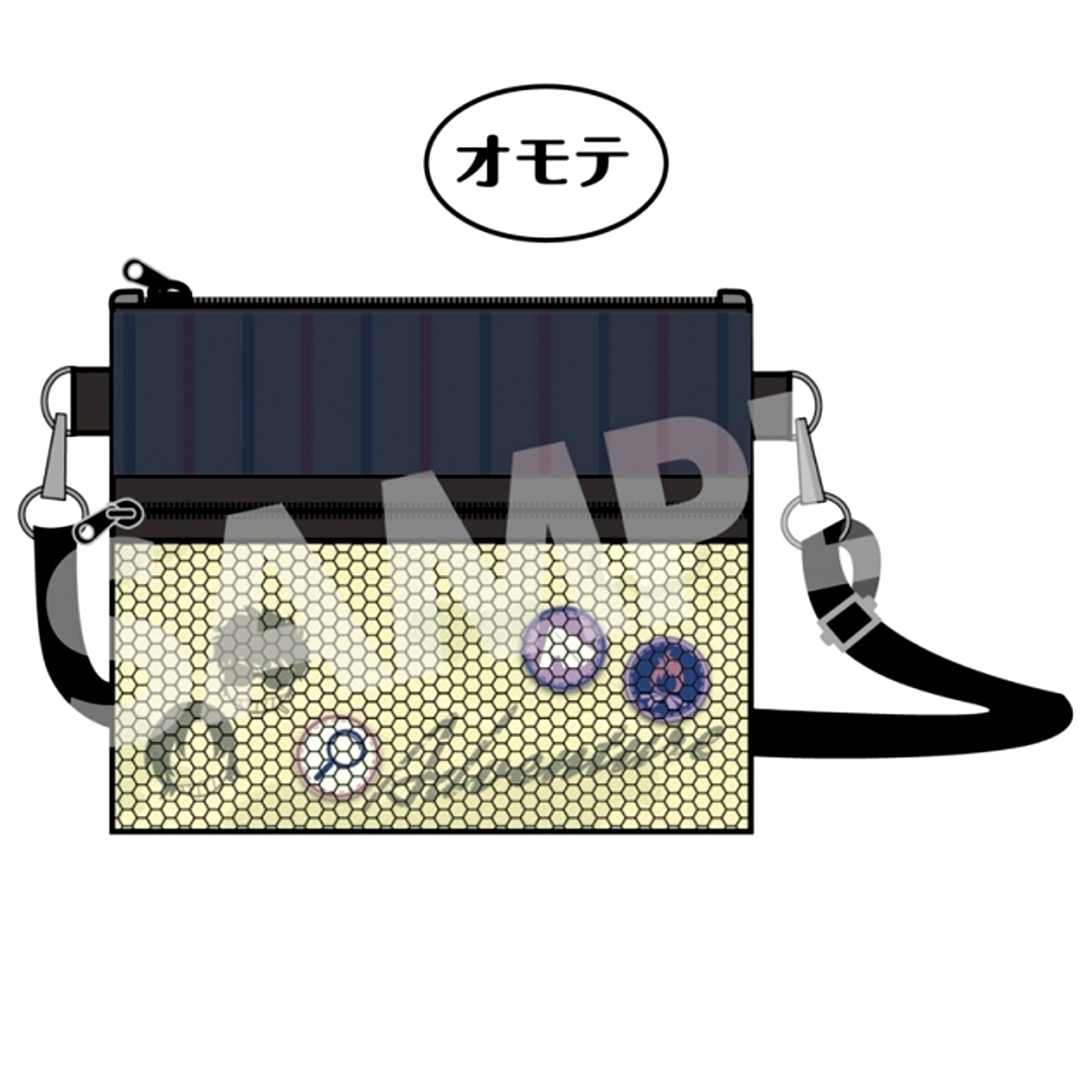 Detective Conan Adventure Collection Sacoche Bag Kenji Hagiwara & Jinpei Matsuda [NEW]