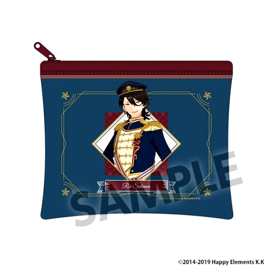 Ensemble Stars!! Recollection Selection Element Mini Clear Flat Pouch Rei Sakuma [NEW]