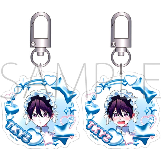 I Want You to Love Me to the Inside. Lenticular Keychain / Ikumi Yuzuriha [NEW]