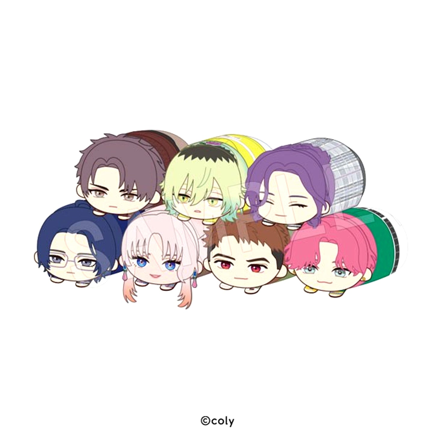 Break My Case Mochikororin Plush Mascot vol.2 Goods - Plush Toys with animate with Benefits Bonus [NEW]