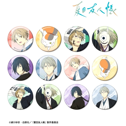 Natsume's Book of Friends Newly Drawn Exorcist ver. Trading Can Badge (with Animate Bonus) (Animate Advance Sale) [NEW]